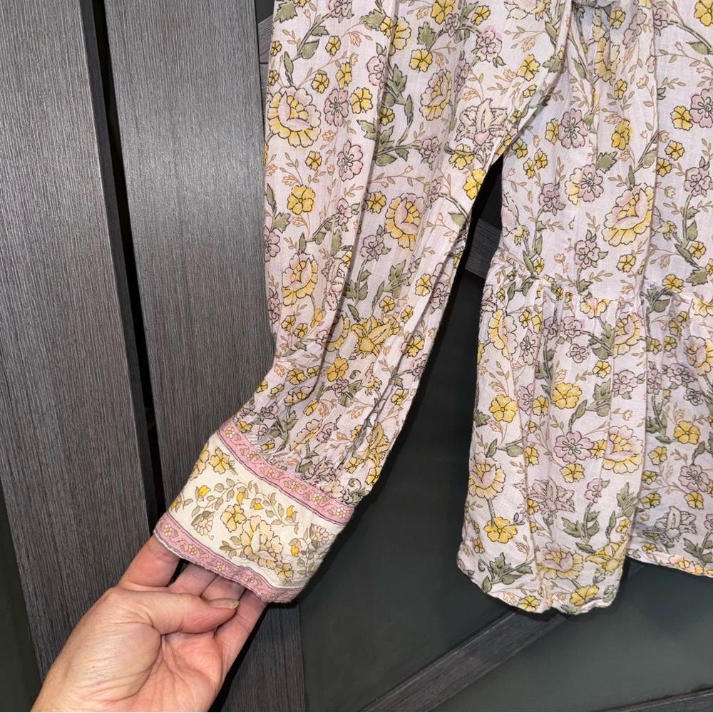 American Eagle Floral Print Women's Top - Picture 5 of 6